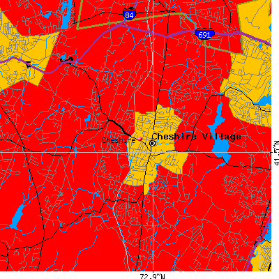Cheshire map