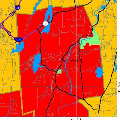 Middlefield map