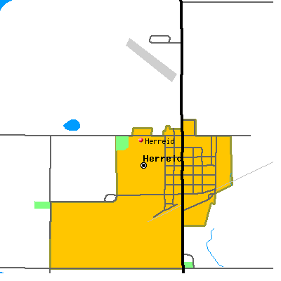 Herreid map