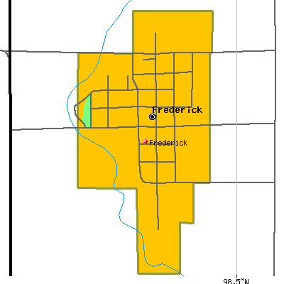 Frederick map