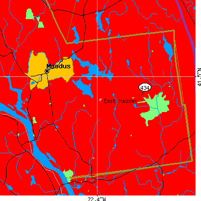 East Haddam map