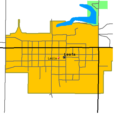 Leola map
