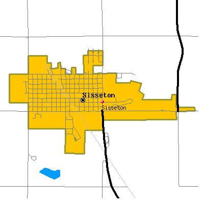 Sisseton map