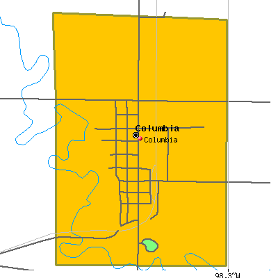 Columbia map