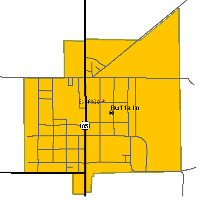 Buffalo map