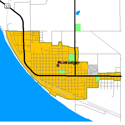 Mobridge map