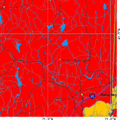 North Stonington map