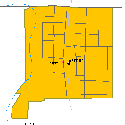 Warner map