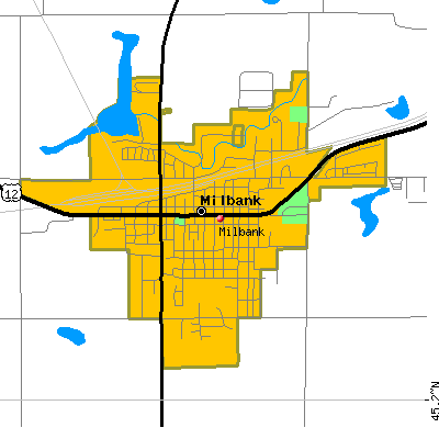 Milbank map