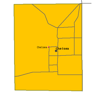 Chelsea map