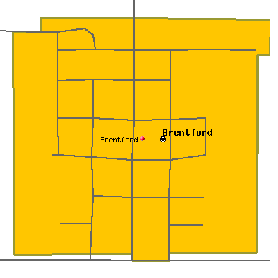 Brentford map