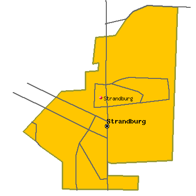 Strandburg map
