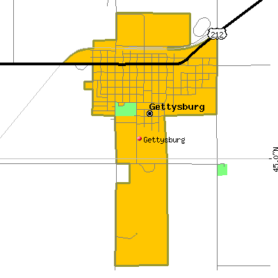 Gettysburg map