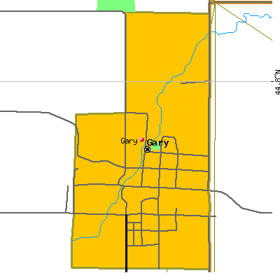 Gary map
