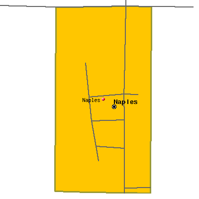 Naples map