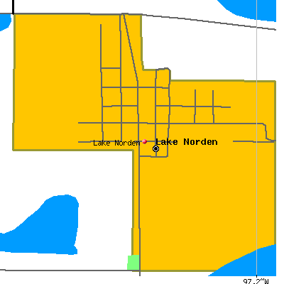 Lake Norden map