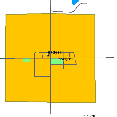 Badger map