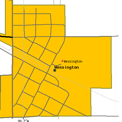 Wessington map