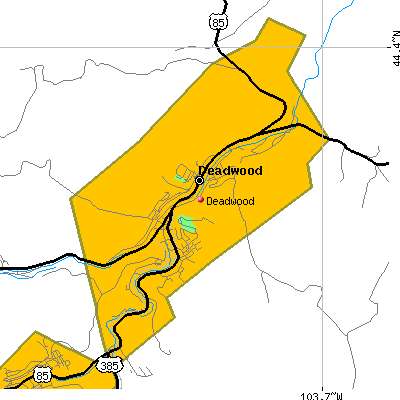 Deadwood map