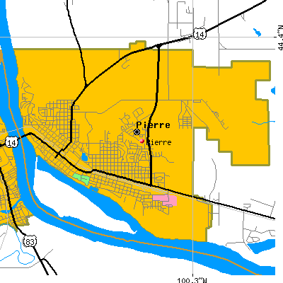 Pierre map