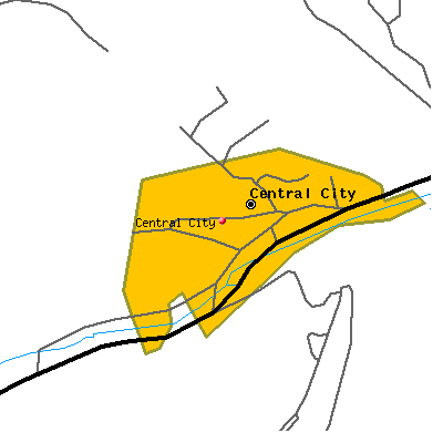 Central City map