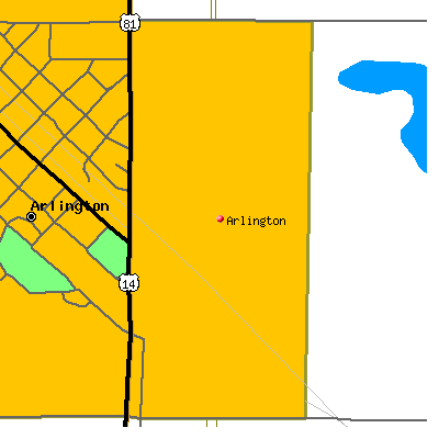 Arlington map