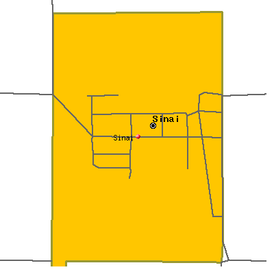 Sinai map