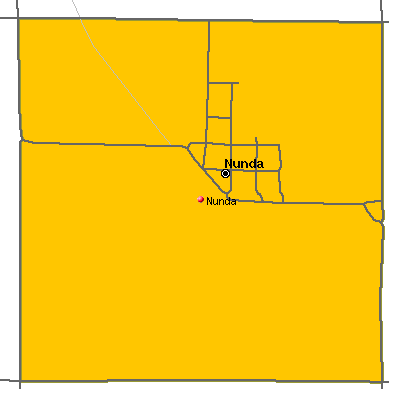 Nunda map