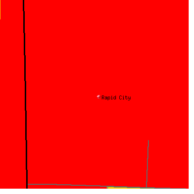 Rapid City map