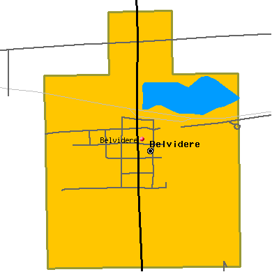 Belvidere map