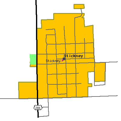 Stickney map