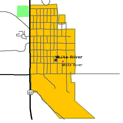 White River map