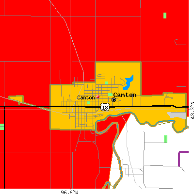Canton map
