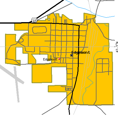 Edgemont map