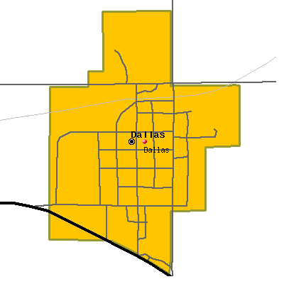 Dallas map