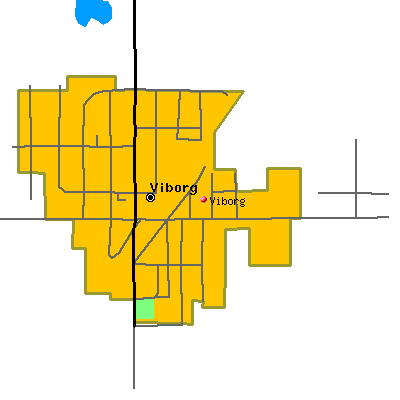 Viborg map