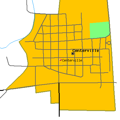 Centerville map