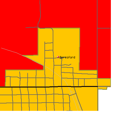 Beresford map