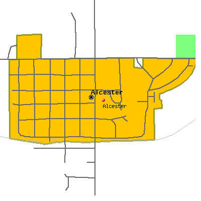 Alcester map