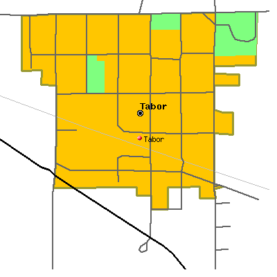 Tabor map