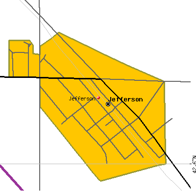 Jefferson map