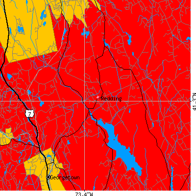 Redding map