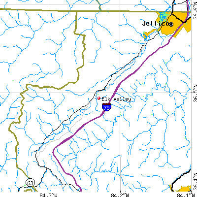 Elk Valley map