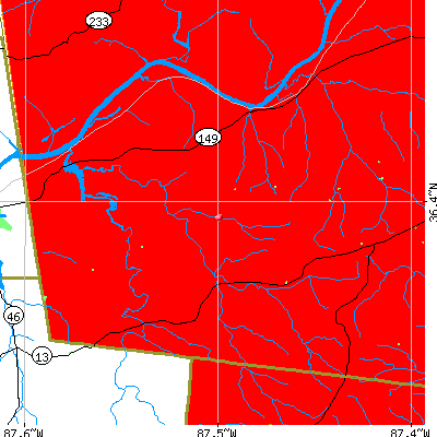 Palmyra-Shiloh map