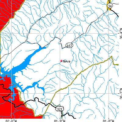 Neva map