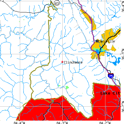 Clinchmore map