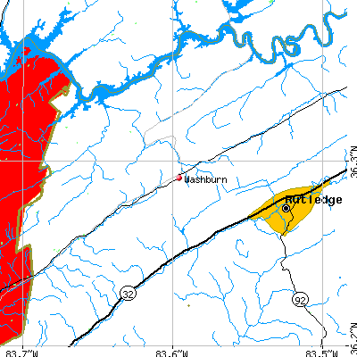 Washburn map