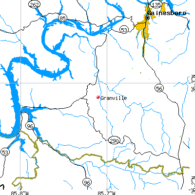 Granville map