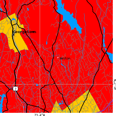 Weston map