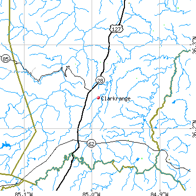 Clarkrange map